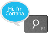 Cortana quick key